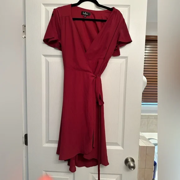 maxi purple dresses for women Purple Maxi Dress With Long Sleeves And Slit main image 0